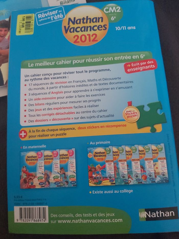 Cahier vacances - photo numéro 4