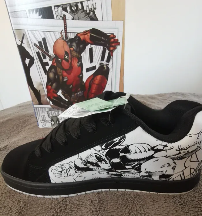 Baskets DC shoes Deadpool neuves - photo numéro 5