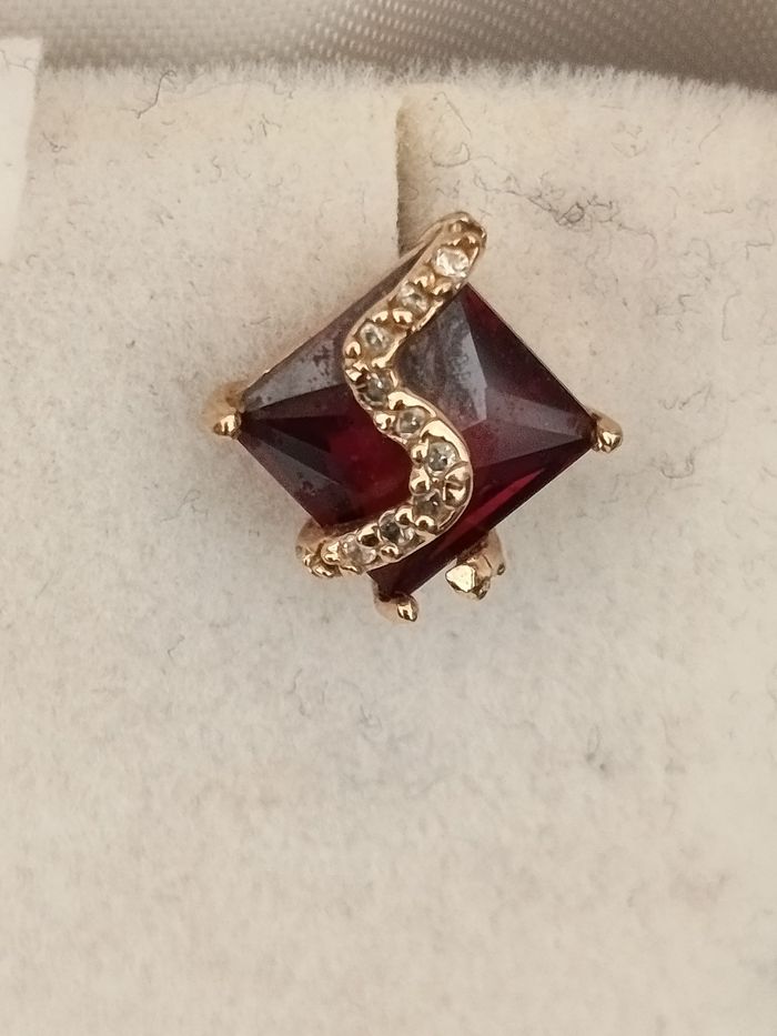 Boucles d'oreilles plaqué or. - photo numéro 5