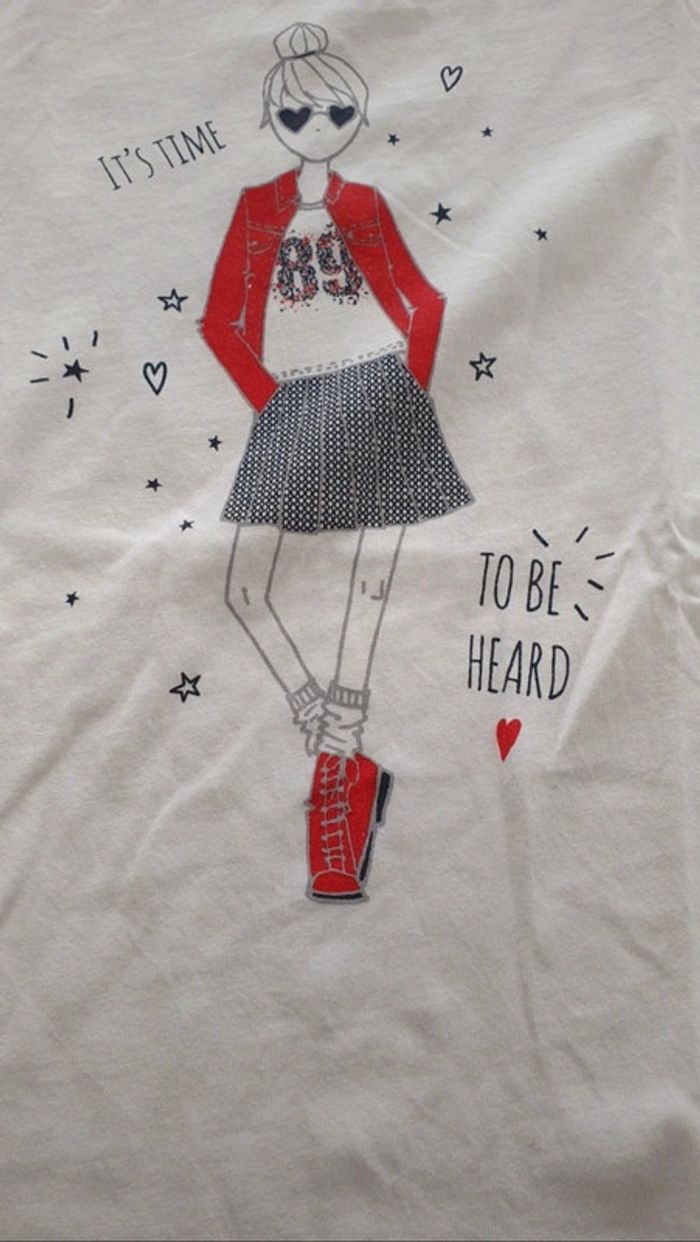 T shirt neuf en 12ans - photo numéro 2