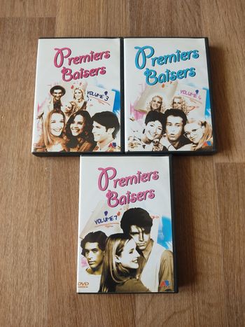 Lot 3 coffrets DVD Premiers Baisers 