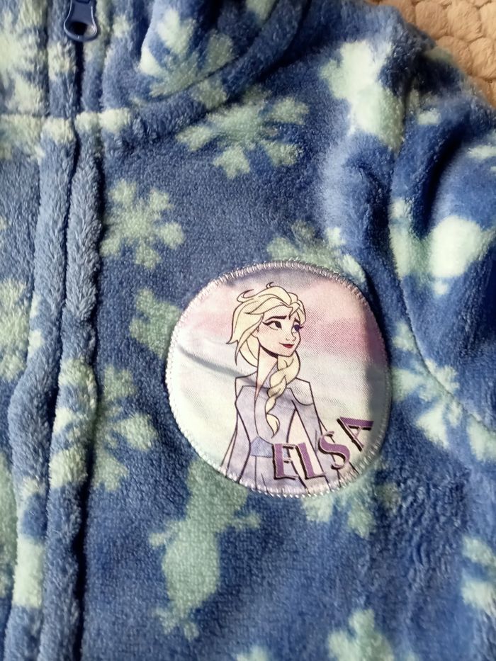 Veste ou gilet polaires la reine des neiges Disney Frozen - photo numéro 2