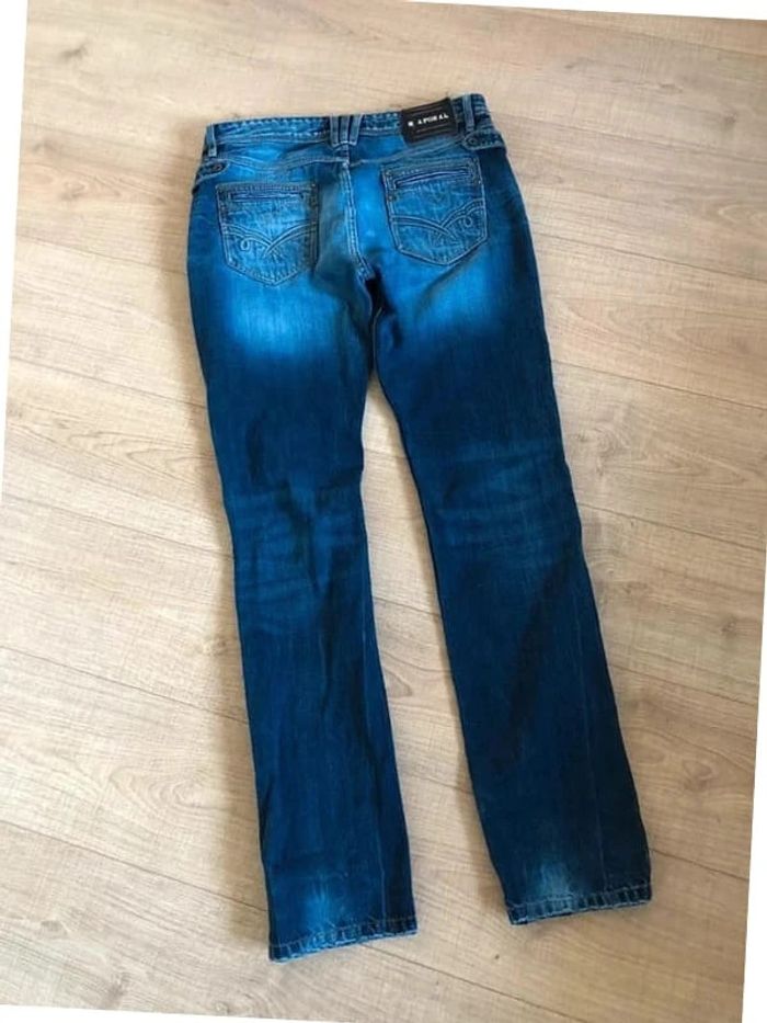 Jean bleu marine pour homme Kaporal taille 38 excellent état - photo numéro 8