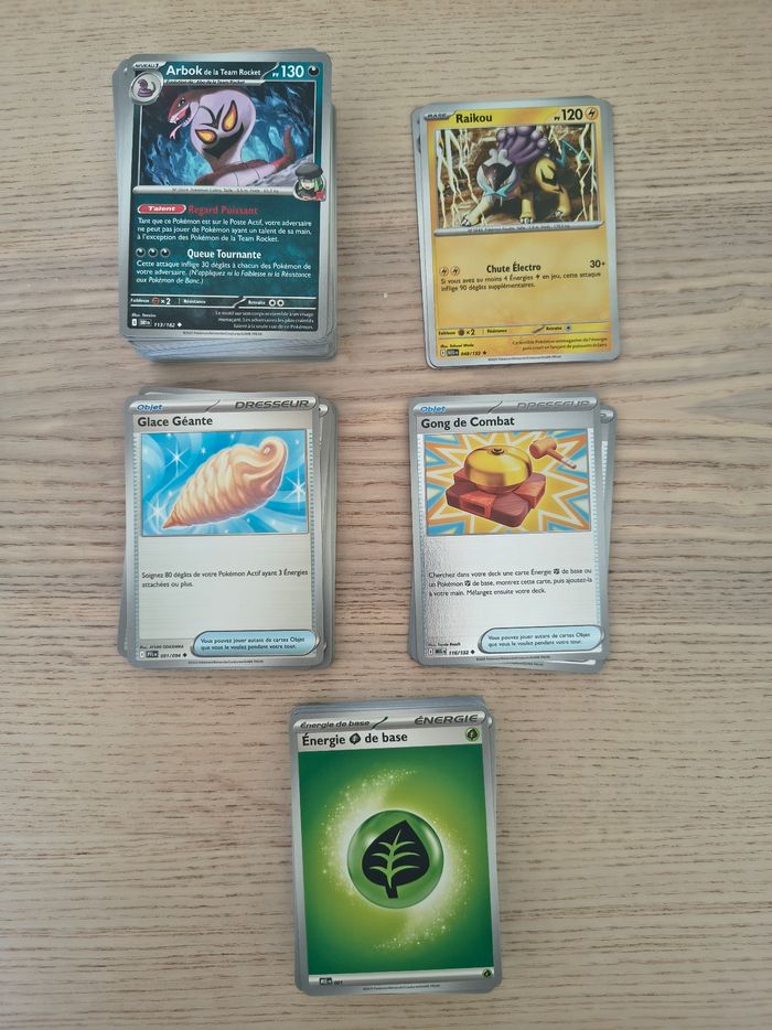 Lot cartes Pokémon