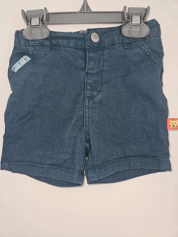 Short jean bébé
