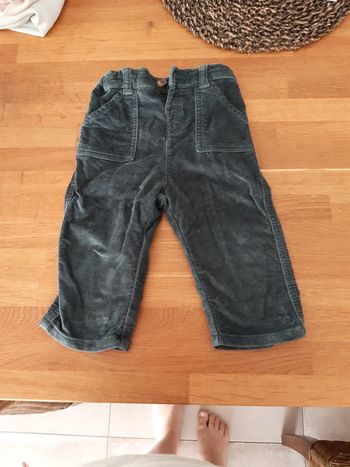 Pantalon velours côtelé garçon