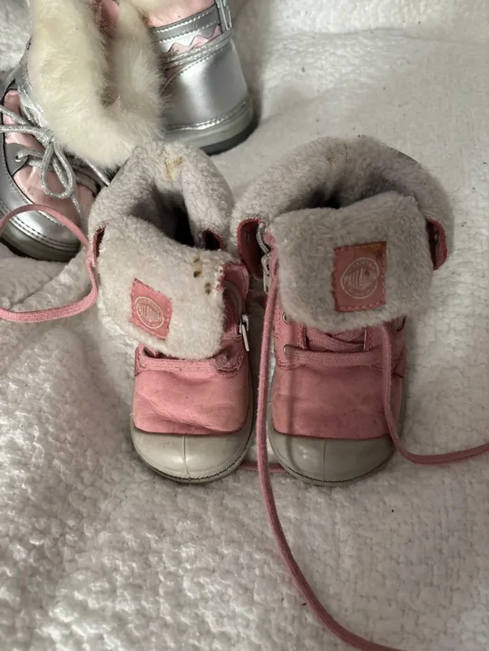 Paire de palladium bébé 22