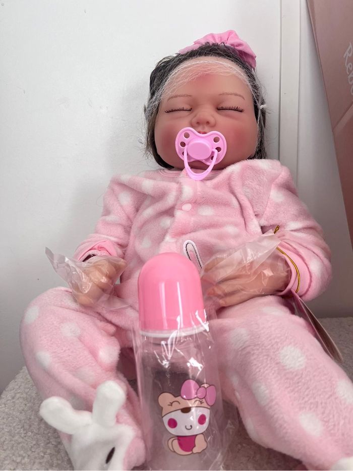 Poupée poupon reborn fille - photo numéro 2