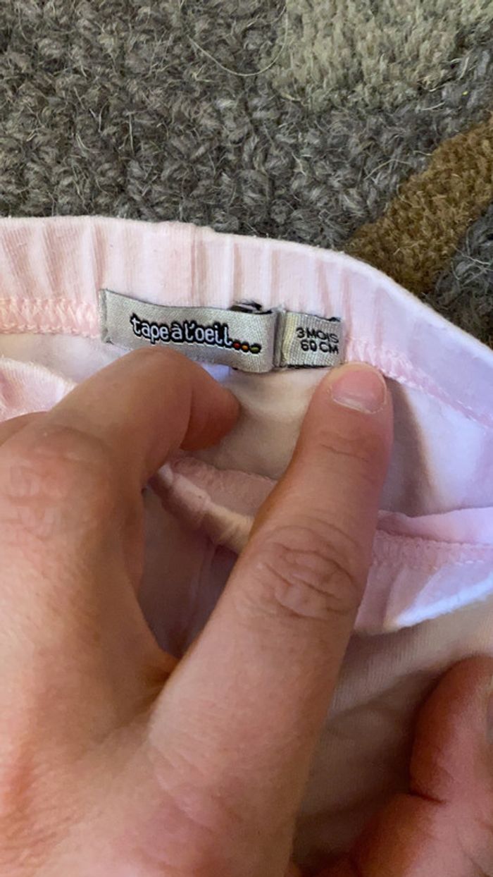 Lot de 3 Legging fille 3 mois - photo numéro 4