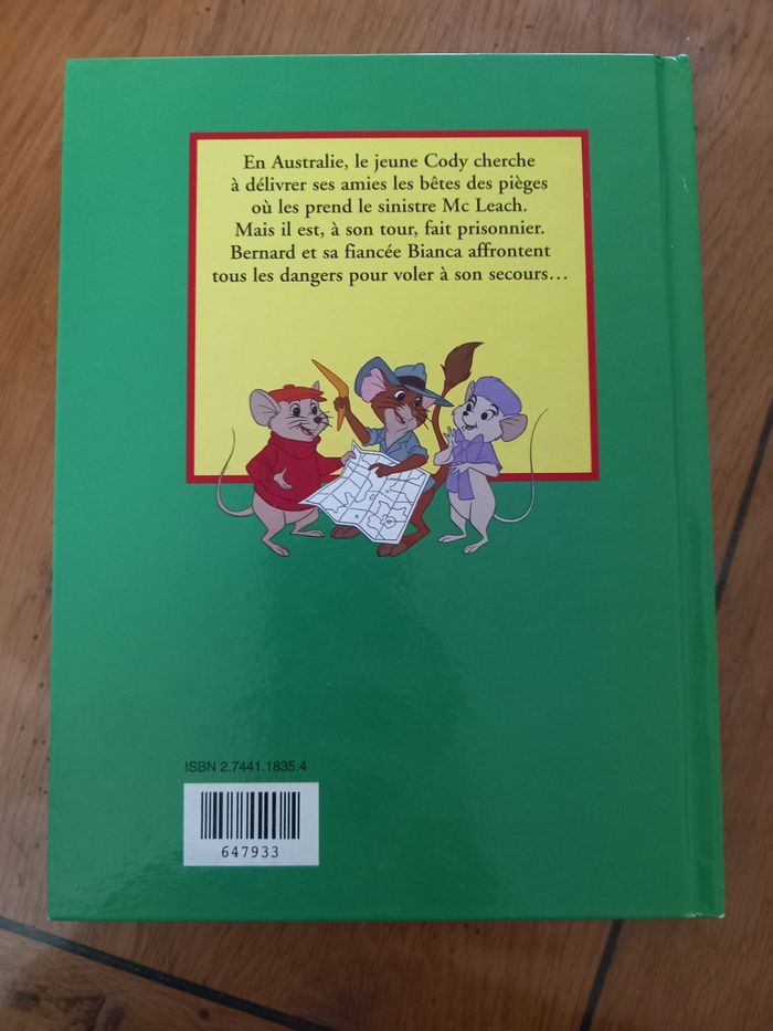 Livre Bernard et bianca - photo numéro 2