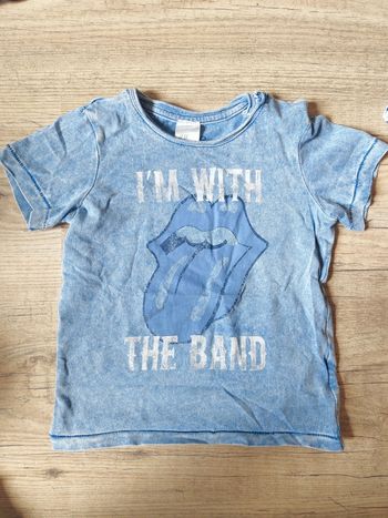 T-shirt rolling stones 9 mois