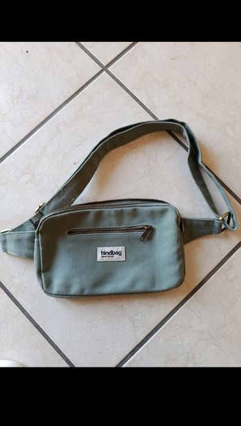 Banane rectangulaire Hindbag modèle Harry - Sauge