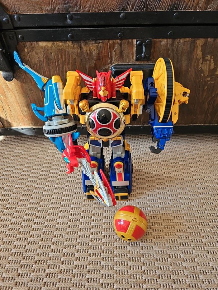 Megazord ninja storm power rangers bandai 2002