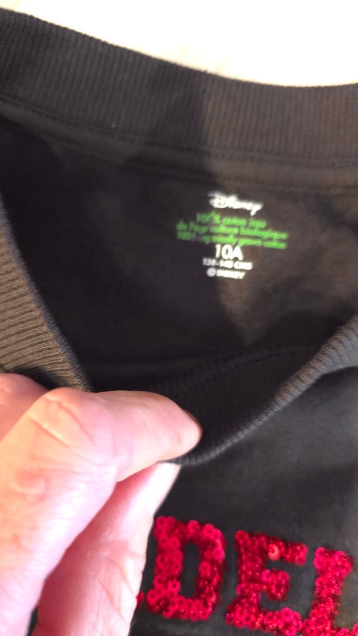 Neuve (non portée) 🏷🩷😍🤩 superbe robe molleton 10 ans fille😍🤩 - photo numéro 4