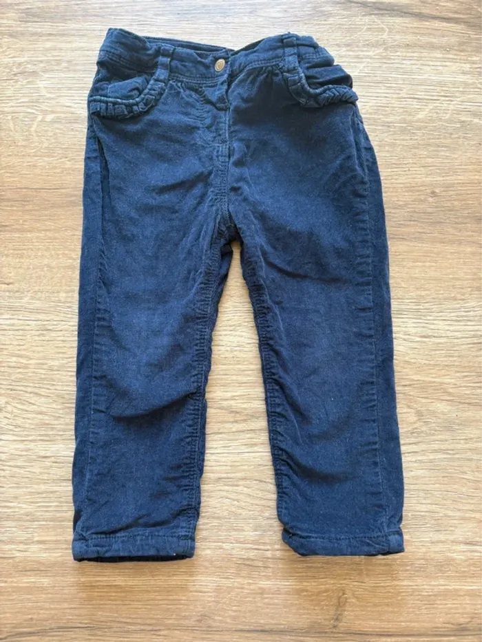 Pantalon en velours côtelé  fille – Tape à l’Œil - photo numéro 2