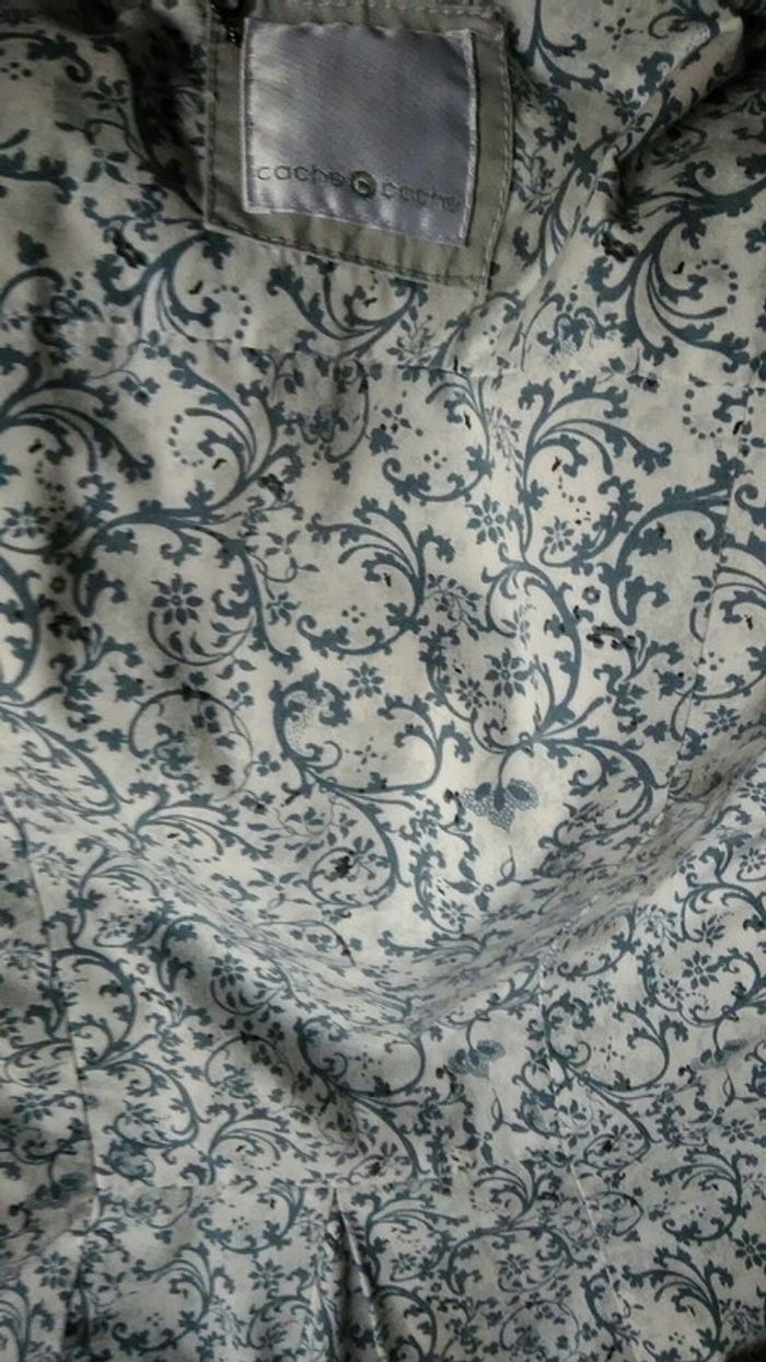 Imperméable gris clair léger - photo numéro 2