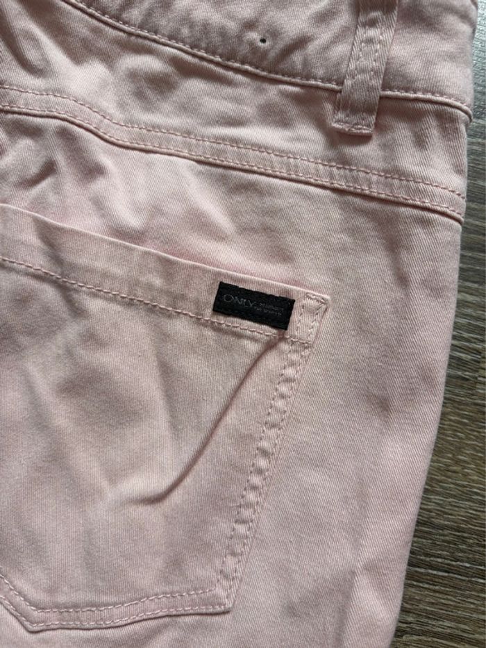 Pantalon Only - rose pale - taille 38/M - en très bon état - photo numéro 2