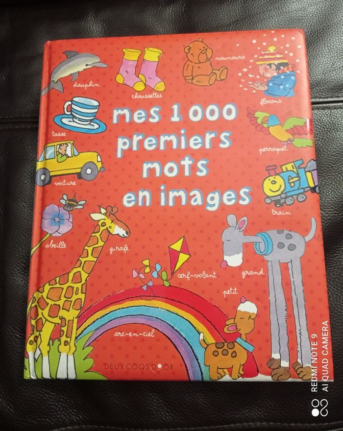 Grand livre enfant imagier : 1 000 mots ! - photo numéro 1
