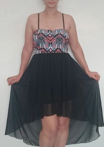 Robe cocktail asymétrique taille 38