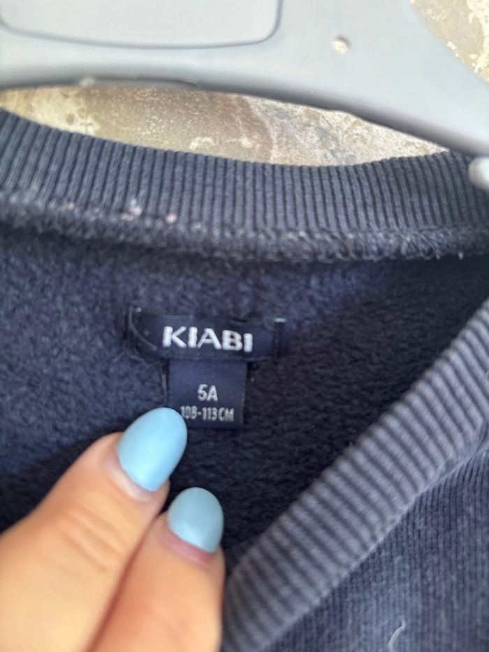 Pull bleu marine Kiabi - photo numéro 2