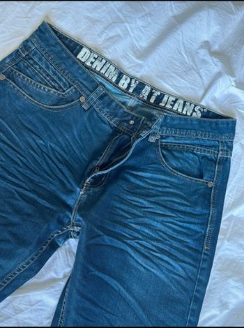 Jean homme bleu foncé denim by at Jean