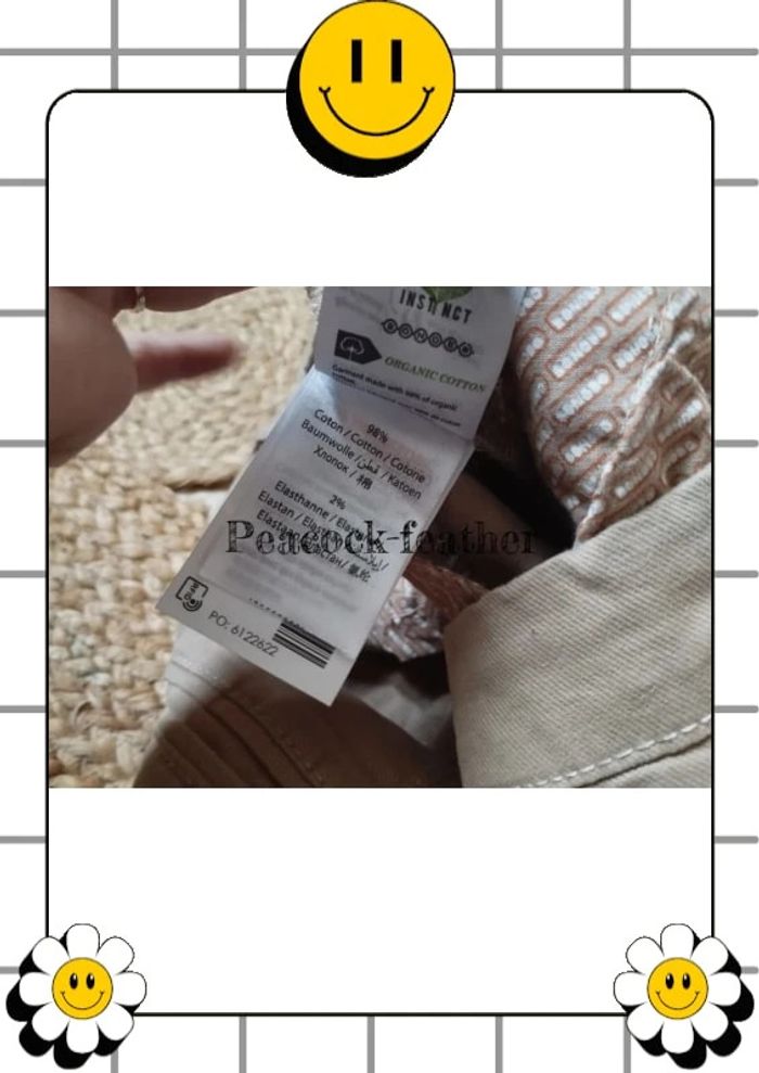 Pantalon Chino beige bonobo 40 - photo numéro 14