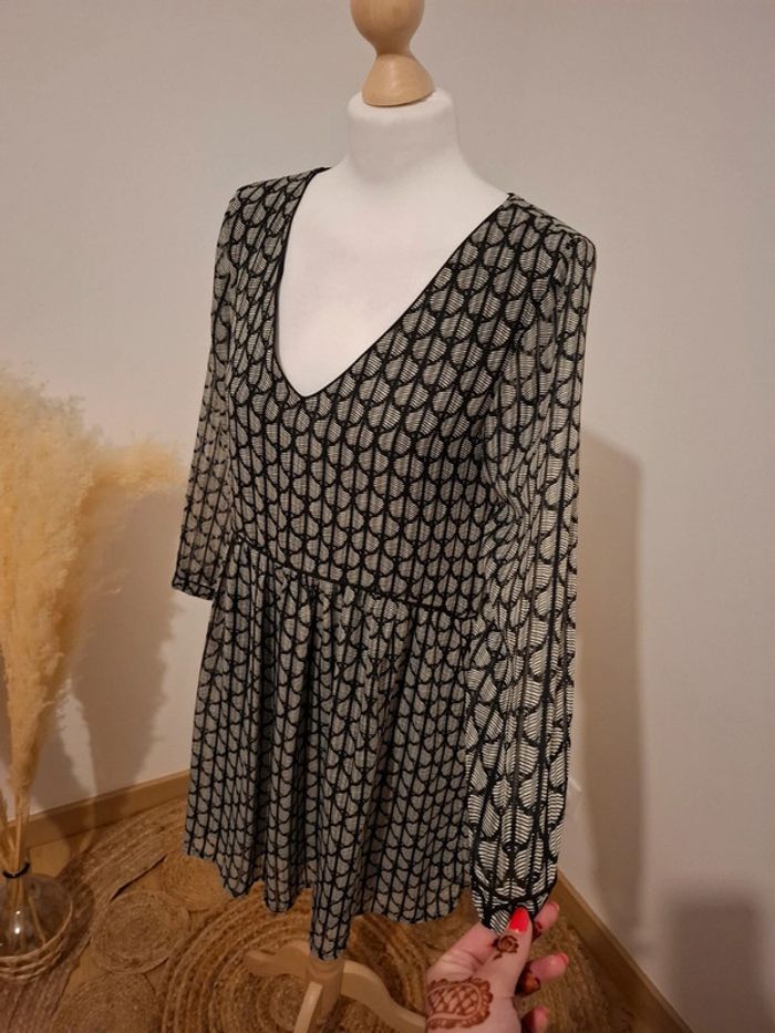 Robe courte ample à motifs Charlior taille S/M 36/38 - photo numéro 9