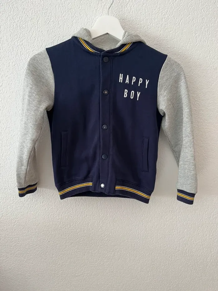 Veste à capuche garçon Happy Boy – La Fabrique des Garçons (8 ans)