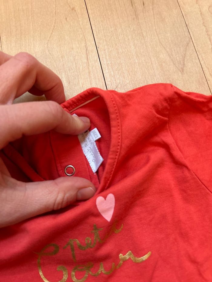 T-shirt manche longue Cadet Rousselle 12 mois - photo numéro 3