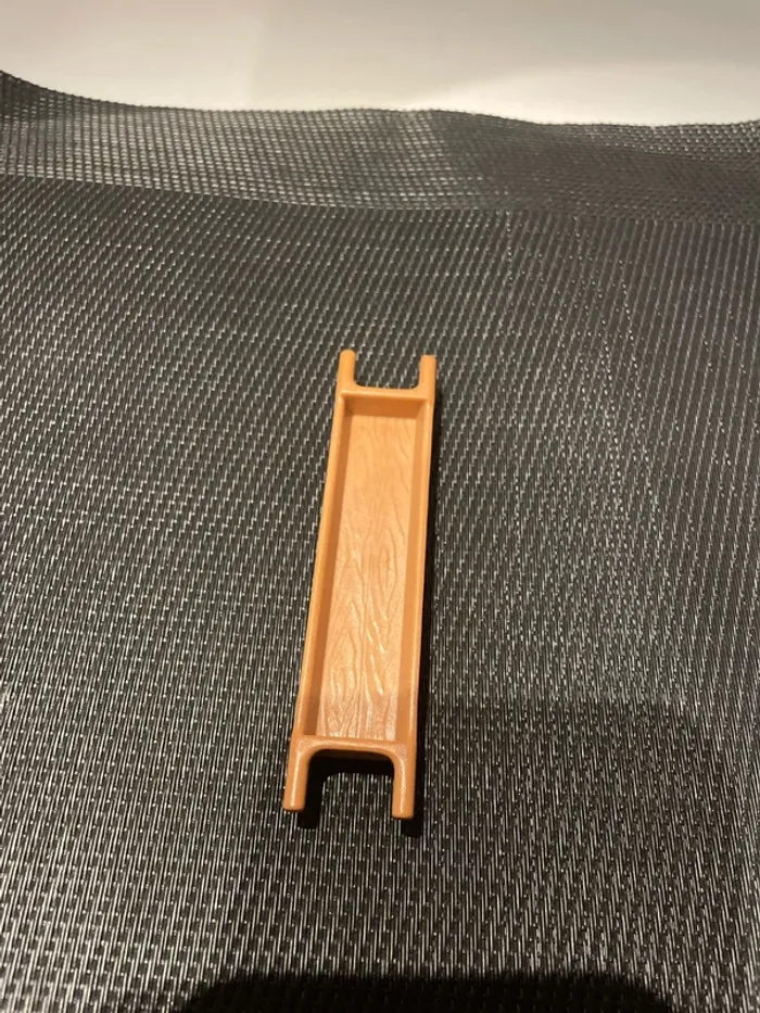 Playmobil caisse porte boulets marron clair chevalier moyen âge château citadelle forteresse - photo numéro 2