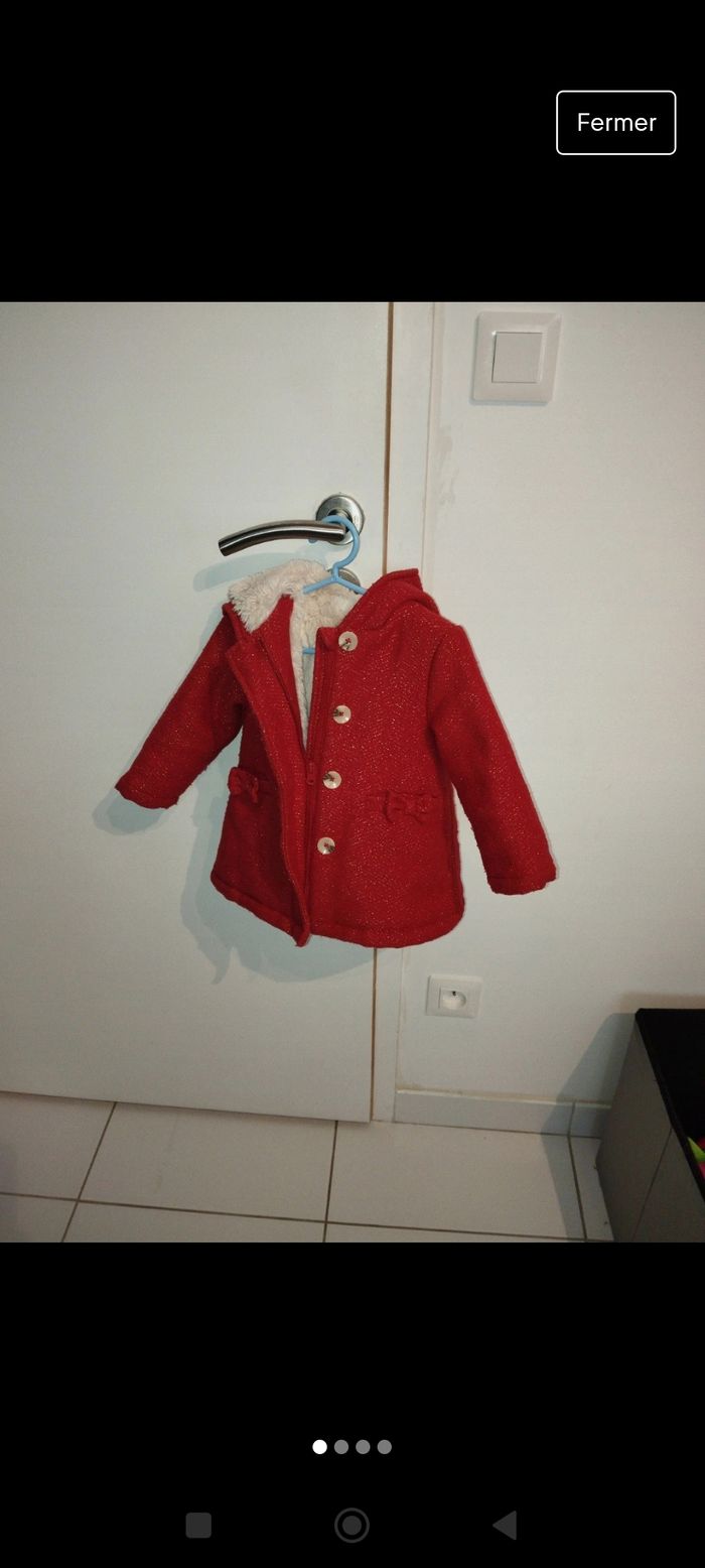 Manteaux bébé fille taille 18 mois - photo numéro 3