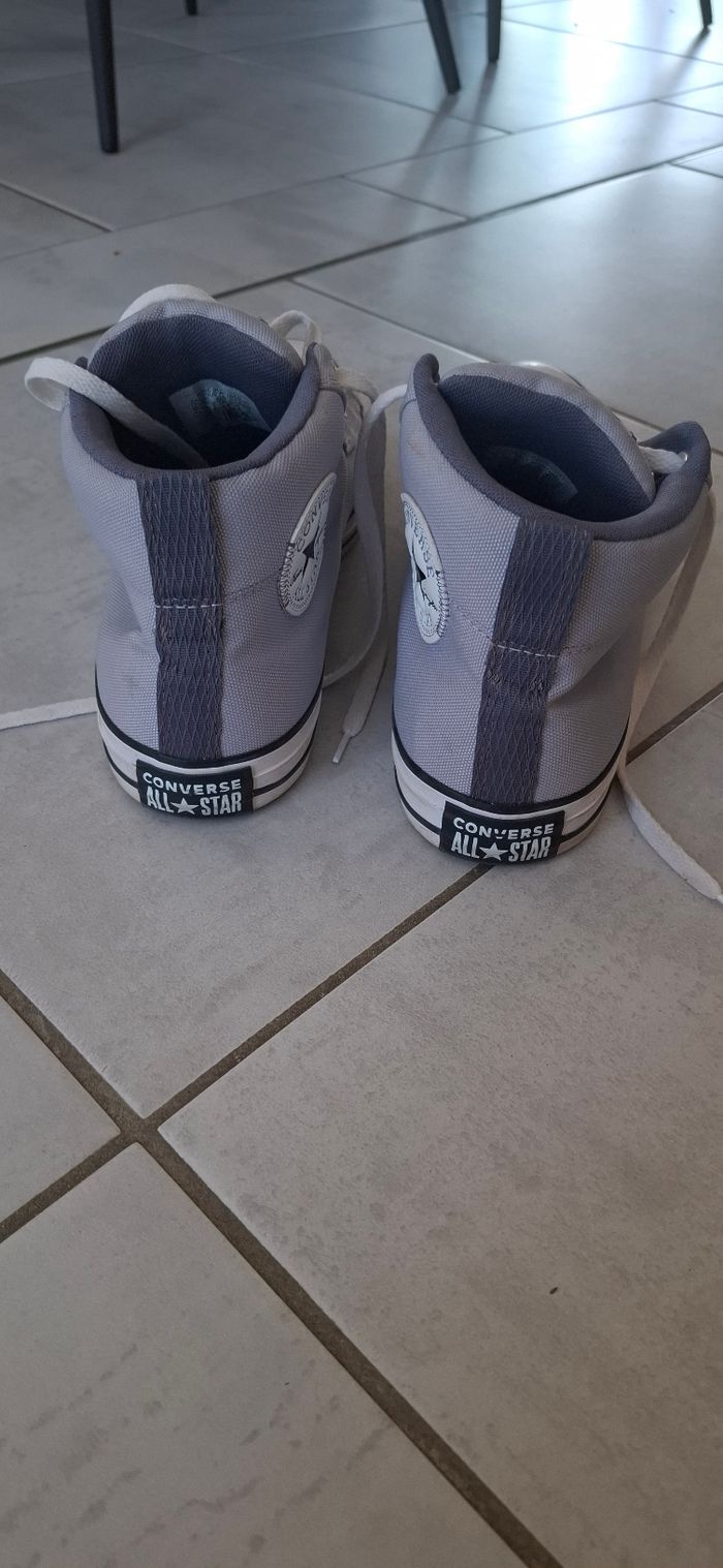 Converses grises, taille 44,5 - photo numéro 2