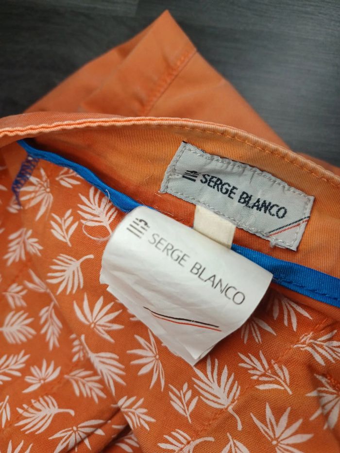 Short Serge Blanco taille W30L40 tbe - photo numéro 4