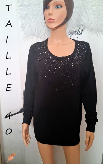Pull avec strass