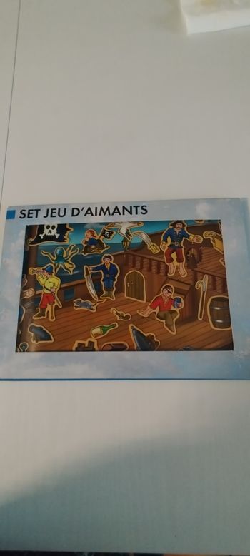 Jeu aimanté, le bateau pirate