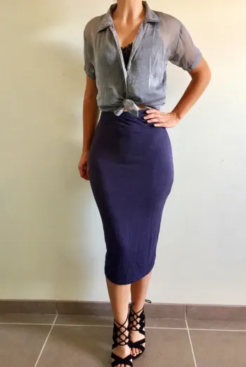 Chemise grise