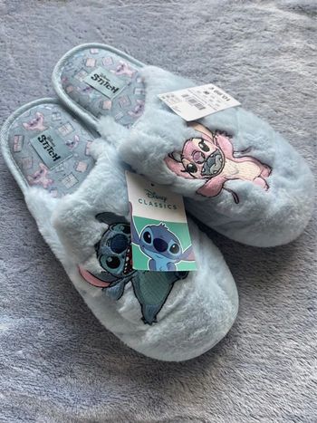 Chausson bleu stitch 41
