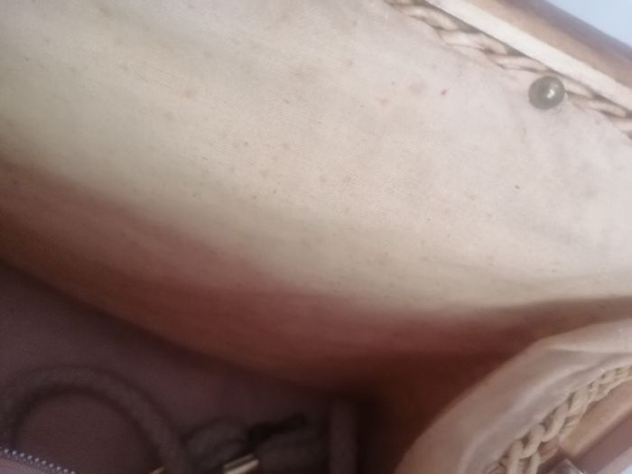 Sac vintage raphia naturel et bambou - photo numéro 4
