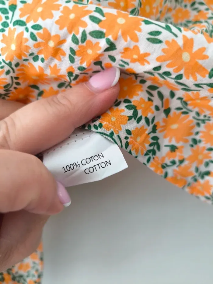 Blouse fleurie Season – Taille M – Neuve avec étiquette - photo numéro 4