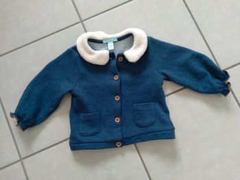 Veste mi saison okaidi 12mois neuve