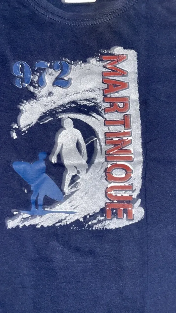 Tee-shirts surf Martinique 5/6ans - photo numéro 2