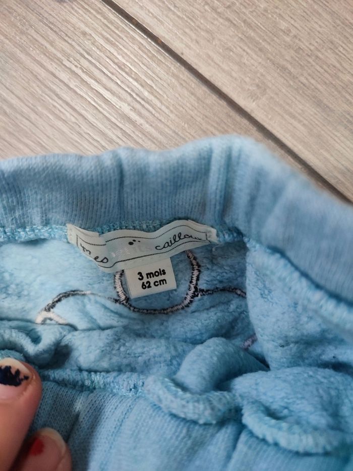 Pantalon mes petits cailloux 3 mois - photo numéro 2