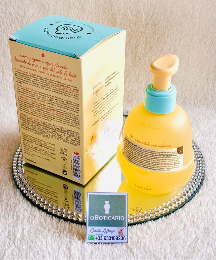 Shampoo Suave Boti Baby OBoticario - photo numéro 2