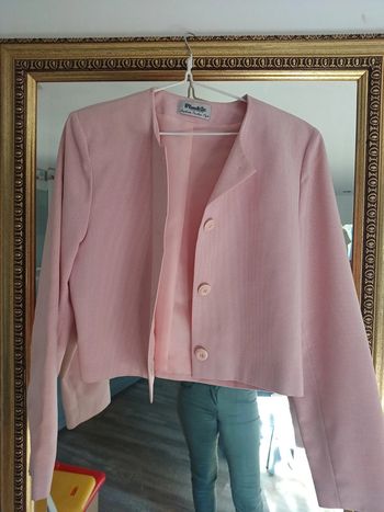 Veste vichy  vintage taille 36