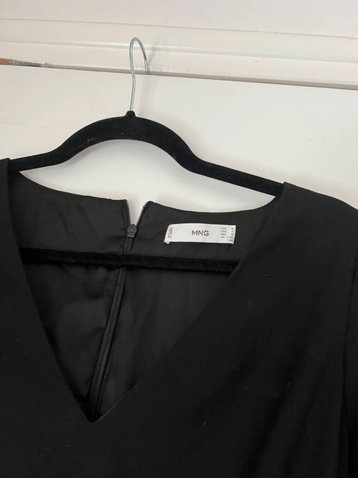 Robe noire Mango avec ceinture Taille S-M - photo numéro 5