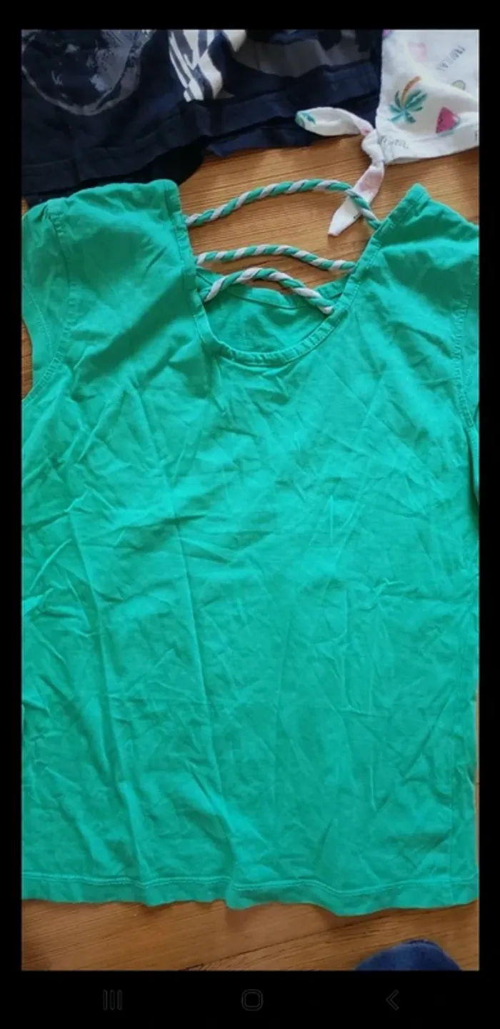 Lot de 3 t-shirts fille 12 ans été vacances plage - photo numéro 4