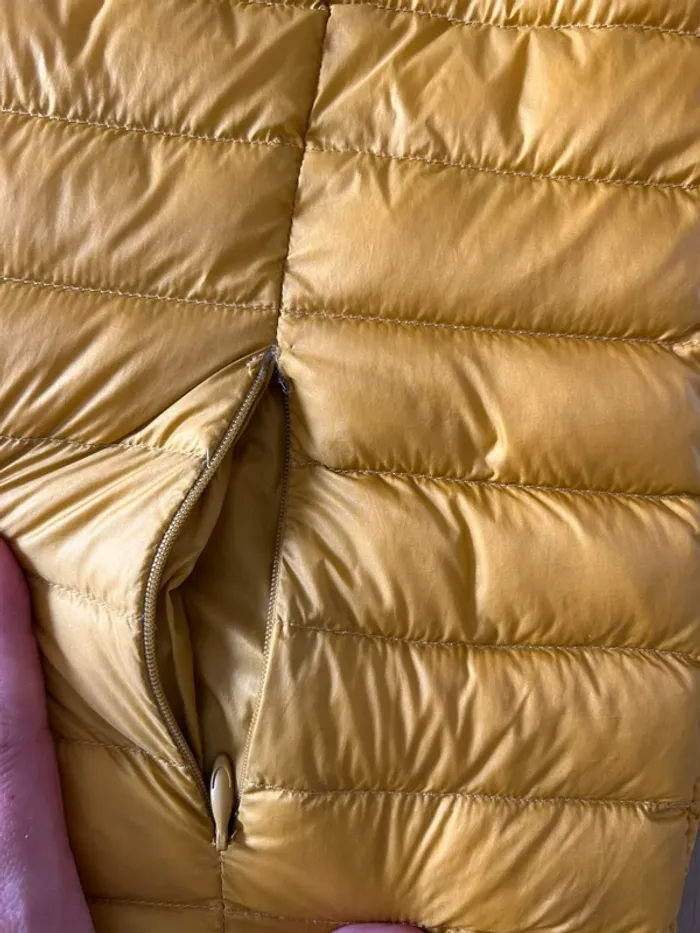 Doudoune sans manches Jott kids couleur moutarde 12-14 ans - photo numéro 4