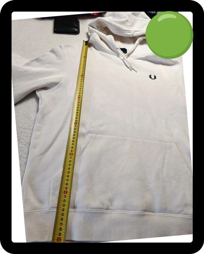 Sweat à capuche Fred Perry Taille L - photo numéro 6