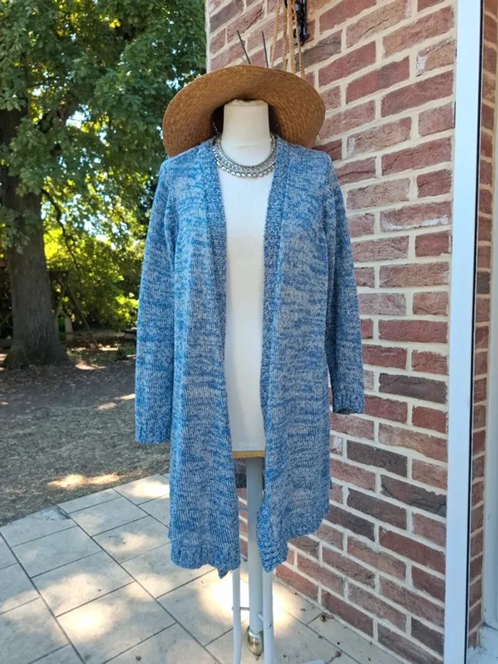 Gilet long femme.