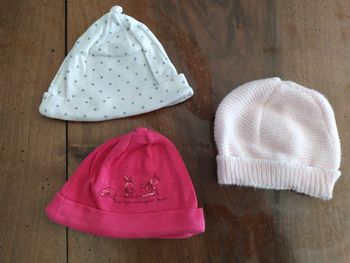 👶lot bonnets 👶